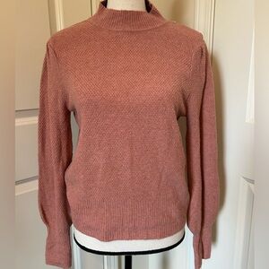 Pink turtle neck soft sweater